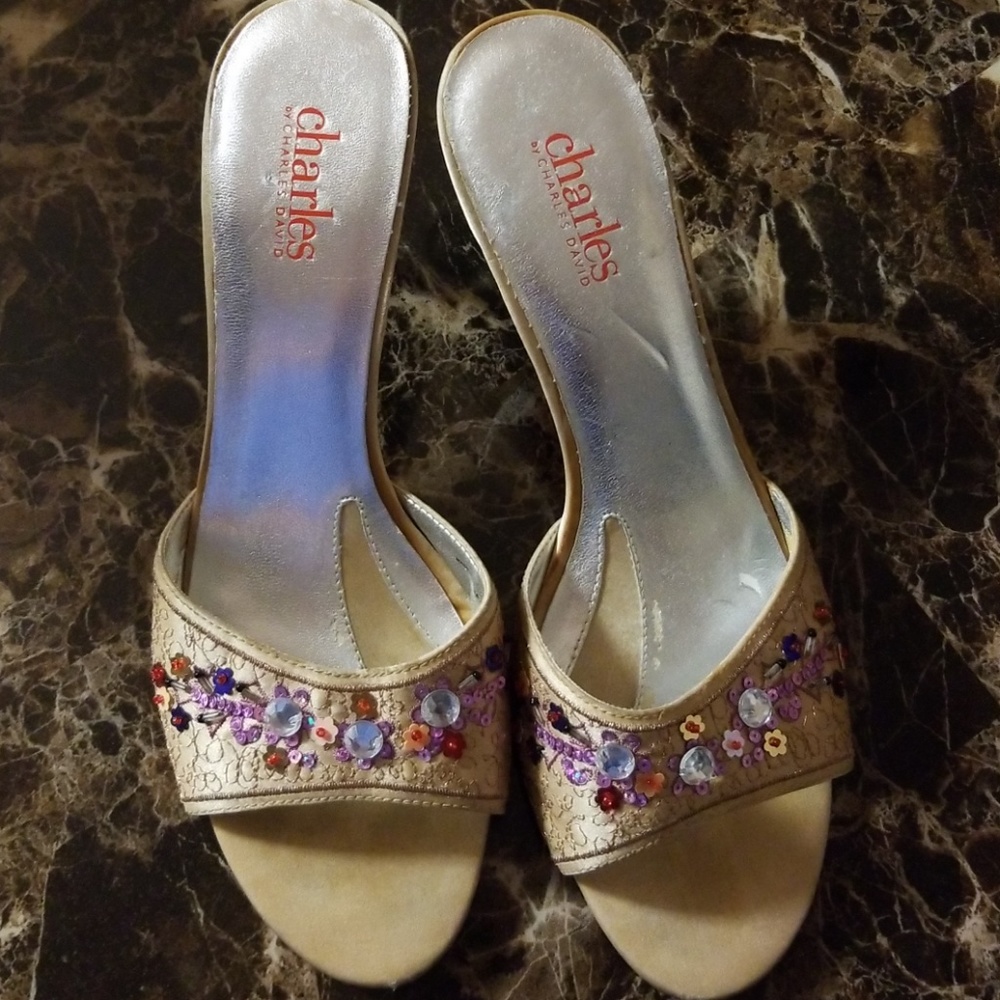 Charles David dressy sandals